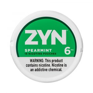 ZYN Nicotine Pouches Mini Spearmint 6mg