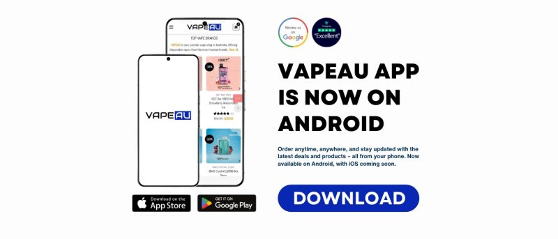 vapeau app banner for desktop