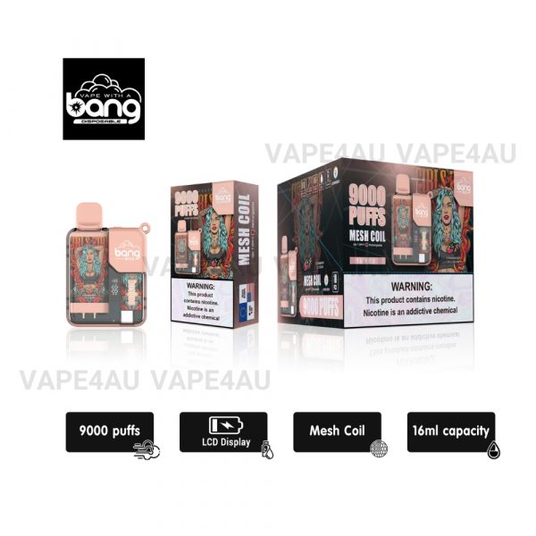 BANG Vape 9000 Puffs Strawberry Ice Cream