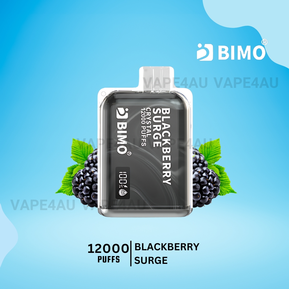 BIMO Crystal 12000 Puffs Blackberry Surge