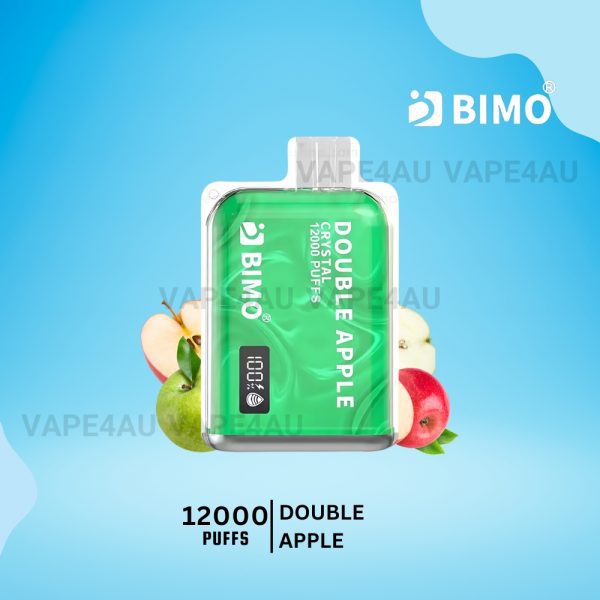 BIMO Crystal 12000 Puffs Double Apple