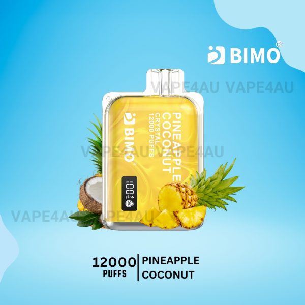 BIMO Crystal 12000 Puffs Pineapple Coconut