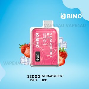 BIMO Crystal 12000 Puffs Strawberry Ice