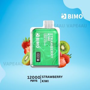 BIMO Crystal 12000 Puffs Strawberry Kiwi