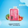 BIMO Crystal 12000 Puffs Strawberry Watermelon