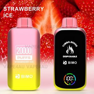 BIMO Turbo 20000 Puffs Strawberry Ice