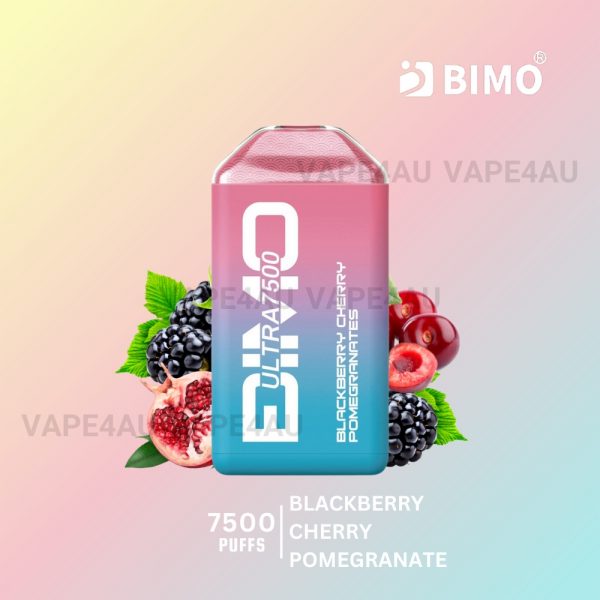 BIMO Ultra 7500 Puffs Blackberry Cherry Pomegranate