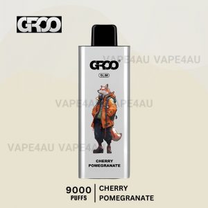 GROO Slim 9000 Puffs Cherry Pomegranate
