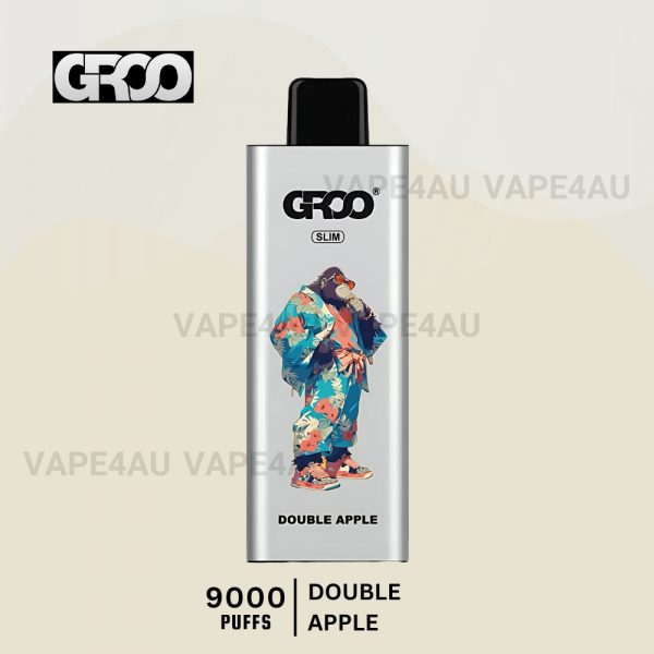 GROO Slim 9000 Puffs Double Apple