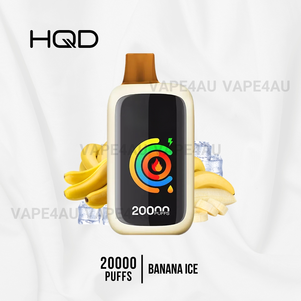 HQD Cuvie Slick 20000 Puffs Banana Ice