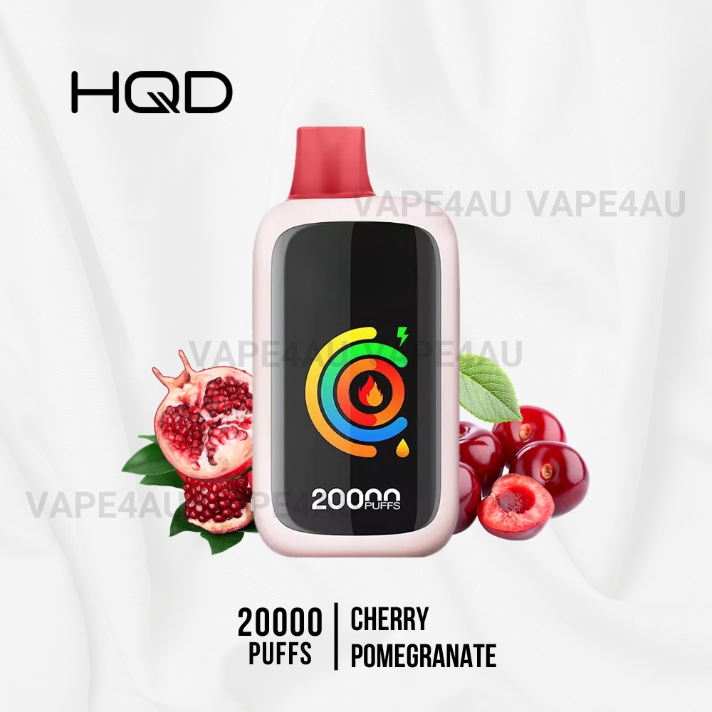 HQD Cuvie Slick 20000 Puffs Cherry Pomegranate