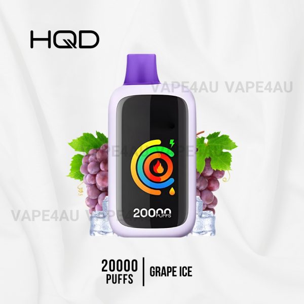 HQD Cuvie Slick 20000 Puffs Grape Ice