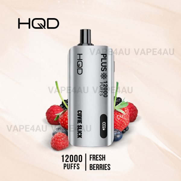 HQD Cuvie Slick Plus 12000 Puffs Fresh Berries