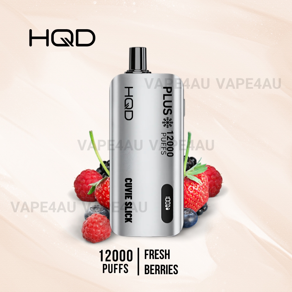HQD Cuvie Slick Plus 12000 Puffs Fresh Berries