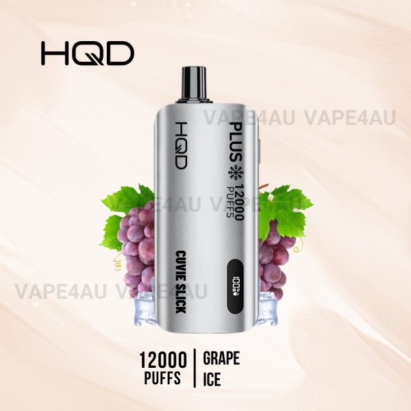 HQD Cuvie Slick Plus 12000 Puffs Grape Ice