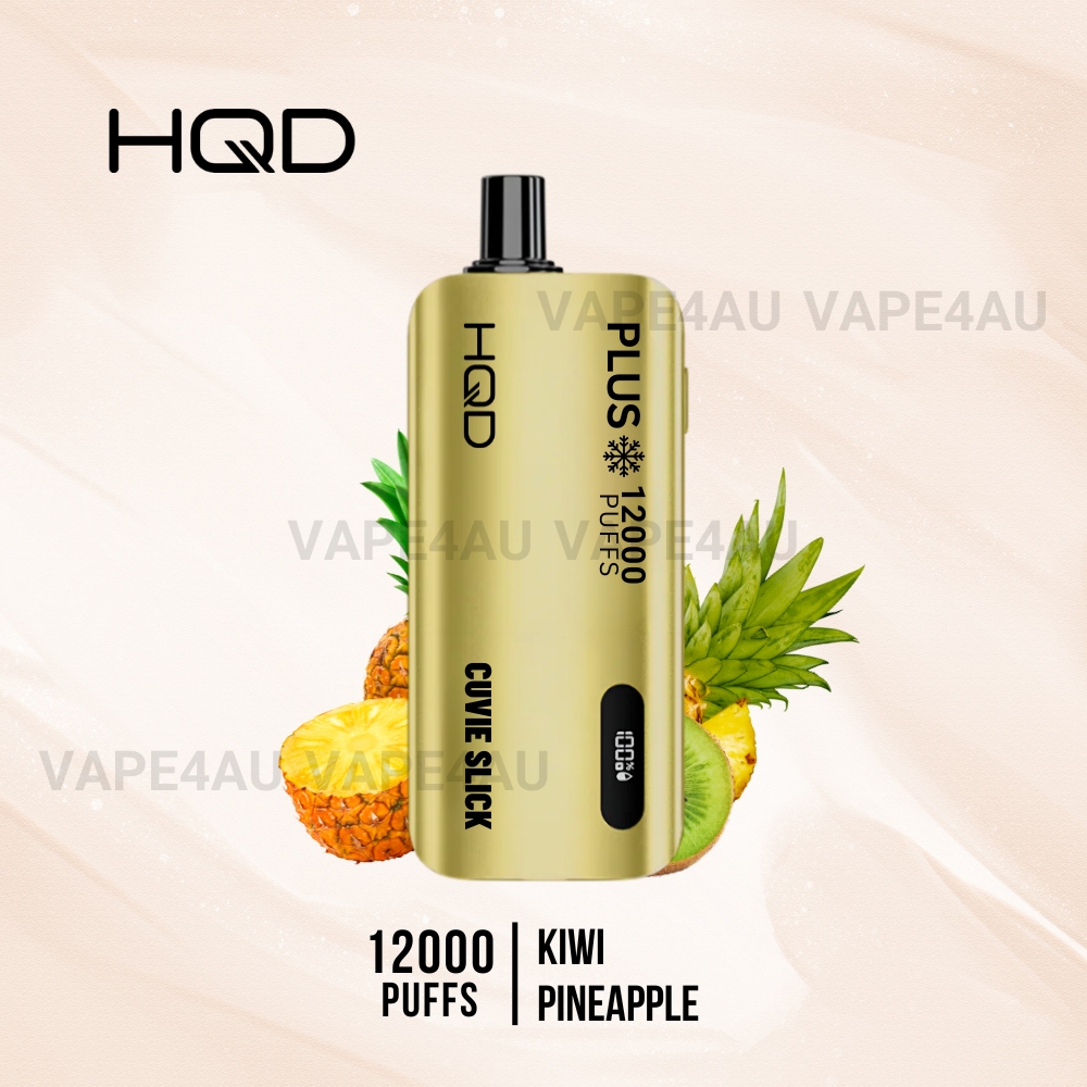 HQD Cuvie Slick Plus 12000 Puffs Kiwi Pineapple