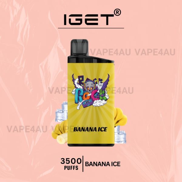 IGET Bar 3500 Puffs Banana Ice