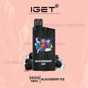IGET Bar 3500 Puffs Blackberry Ice