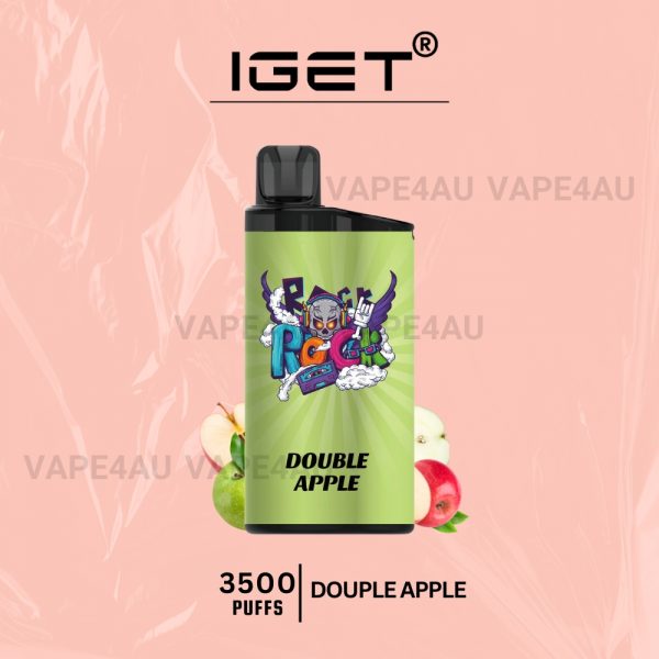 IGET Bar 3500 Puffs Double Apple