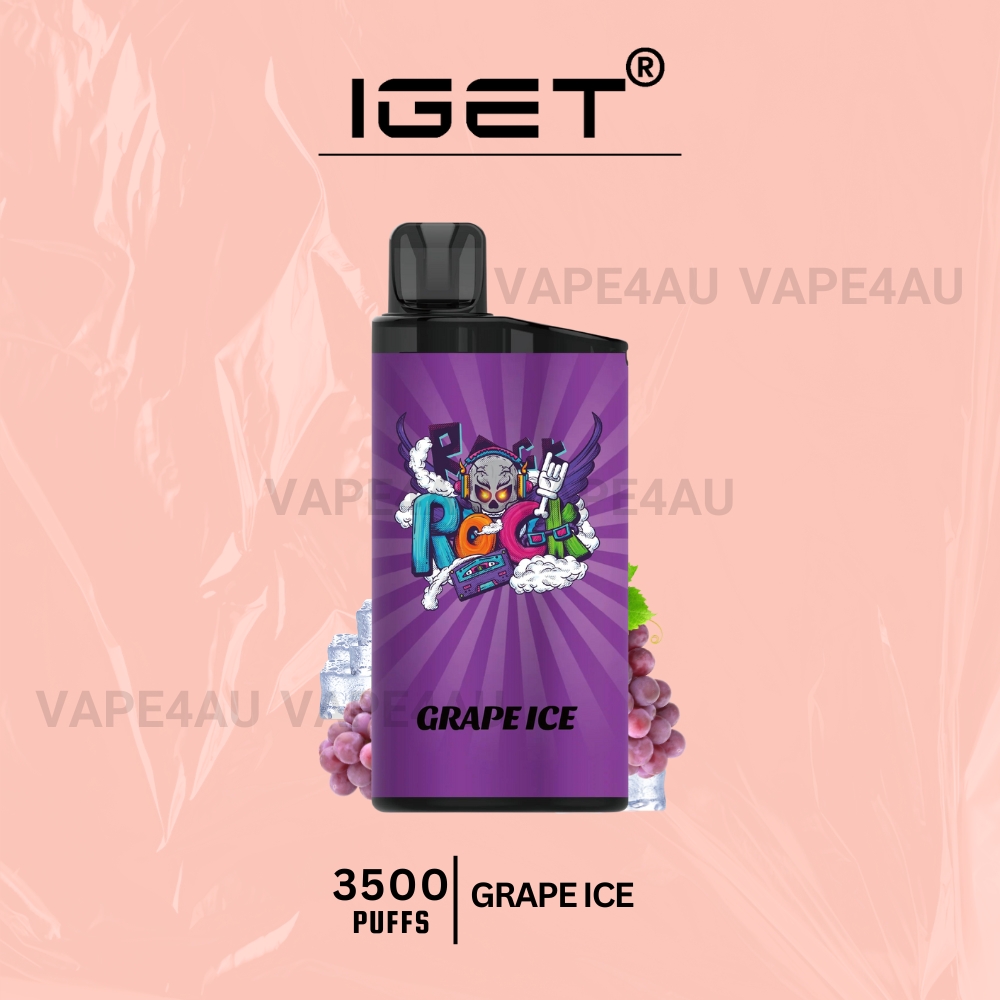 IGET Bar 3500 Puffs Grape Ice
