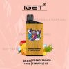 IGET Bar 3500 Puffs Orange Mango Pineapple Ice