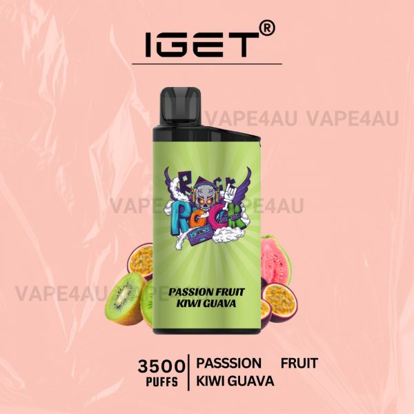 IGET Bar 3500 Puffs Passion Fruit Kiwi Guava