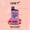 IGET Bar 3500 Puffs Strawberry Raspberry