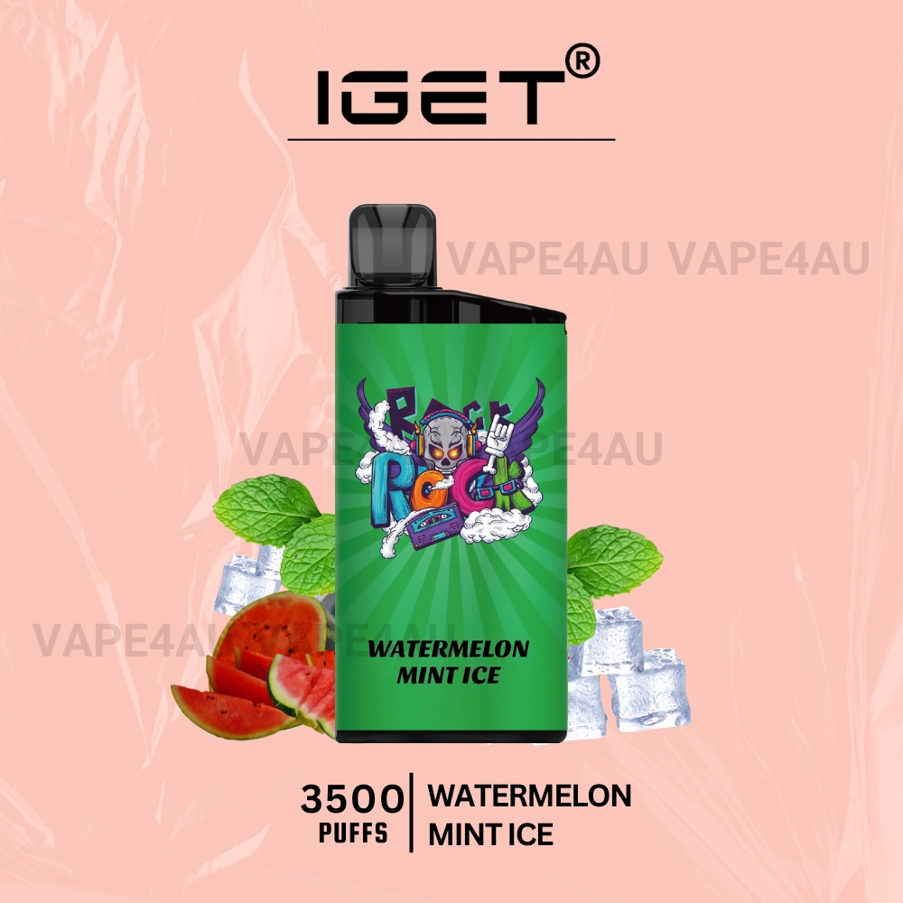 IGET Bar 3500 Puffs Watermelon Mint Ice