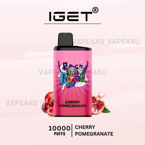 IGET Bar Pro 10000 Puffs Cherry Pomegranate