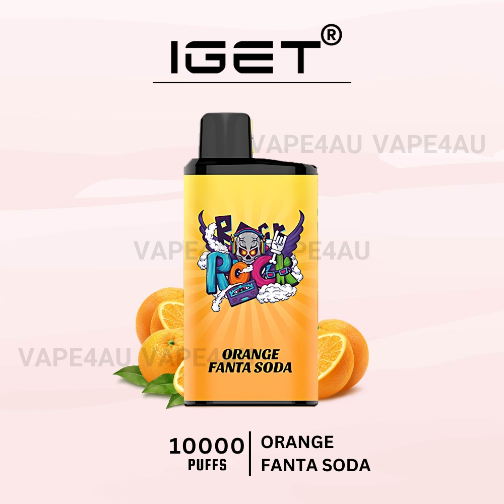 IGET Bar Pro 10000 Puffs Orange Fanta Soda