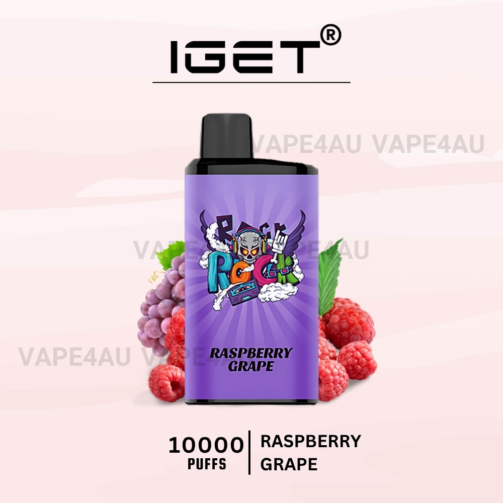 IGET Bar Pro 10000 Puffs Raspberry Grape