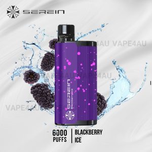 SEREIN Hunter 6000 Puffs Blackberry Ice
