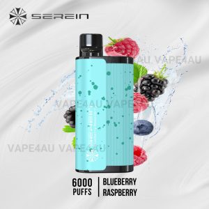 SEREIN Hunter 6000 Puffs Blueberry Raspberry