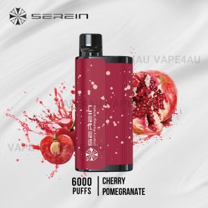 SEREIN Hunter 6000 Puffs Cherry Pomegranate