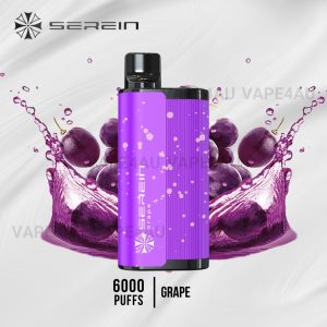 SEREIN Hunter 6000 Puffs Grape