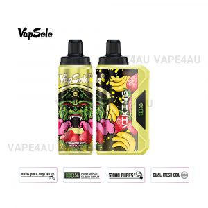 VapSolo Viking 12000 Puffs Strawberry Banana
