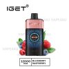 Iget One 12000 Puffs Blueberry Raspberry