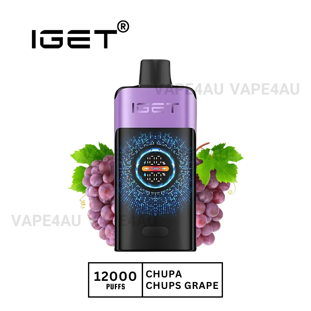 Iget One 12000 Puffs Chupa Chups Grape