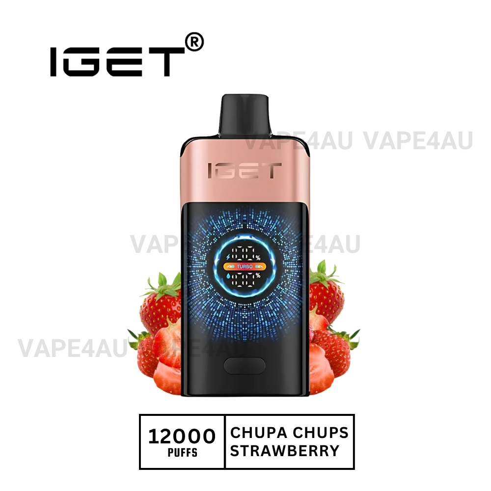 Iget One 12000 Puffs Chupa Chups Strawberry