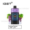 Iget One 12000 Puffs Grape Ice