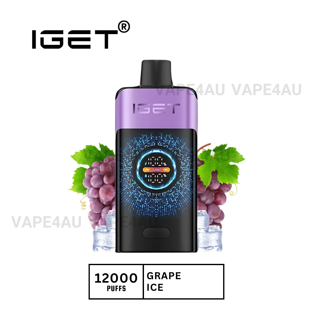 Iget One 12000 Puffs Grape Ice