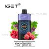 Iget One 12000 Puffs Raspberry Grape Ice