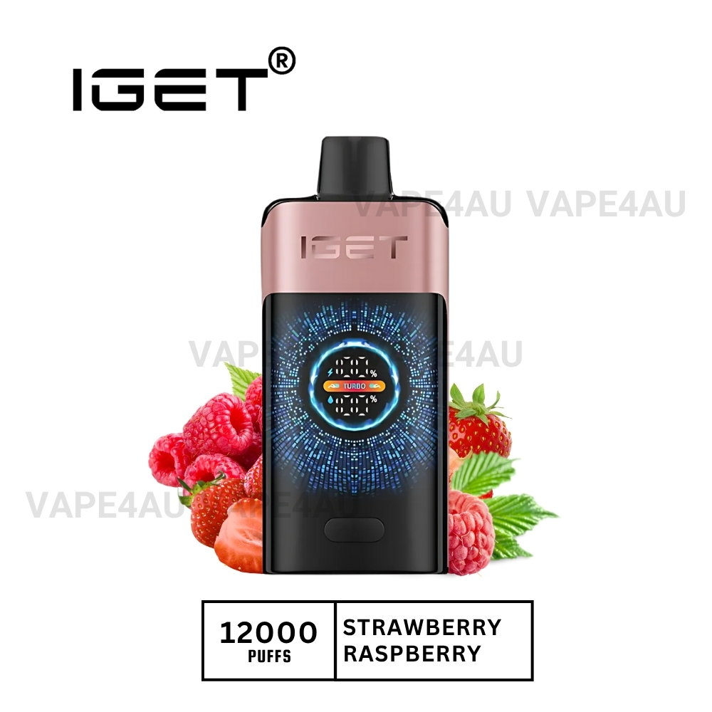 Iget One 12000 Puffs Strawberry Raspberry