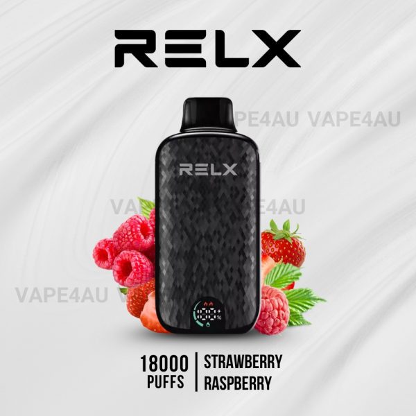 RELX Sparta 18000 Puffs Strawberry Raspberry