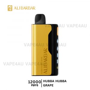 ALIBARBAR Ice Adjust 12000 Puffs Hubba Hubba Grape