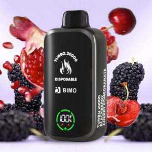 BIMO Turbo 20000 Puffs Blackberry Cherry Pomegranate