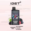 IGET Bar Pro 10000 Puffs Blackberry Yogurt Ice Berry