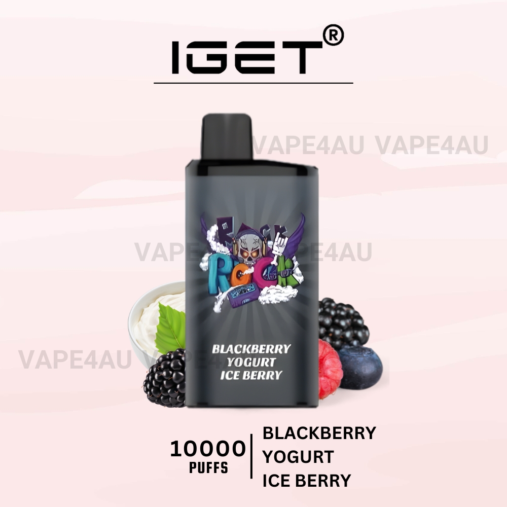 IGET Bar Pro 10000 Puffs Blackberry Yogurt Ice Berry
