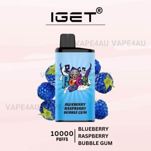 IGET Bar Pro 10000 Puffs Blueberry Raspberry Bubble Gum