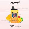 IGET Bar Pro 10000 Puffs Mango Ice 1 IGET Bar Pro 10000 Puffs Mango Ice